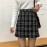 Rich Plaid Mini Skirt Uni Vibe (new)