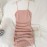 Bare Knit Camisole Ruched Mini Dress (new)